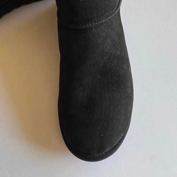 UGG Classic short boots black men’s 14 VGUC - Picture 3 of 7